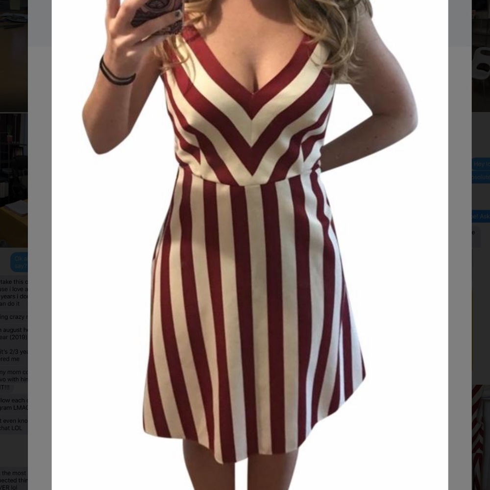 Red Valentino Cocktail Dress